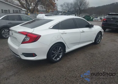 2021 Honda Civic Ex z USA, uszkodzony, nr VIN 19XFC1F35ME001960